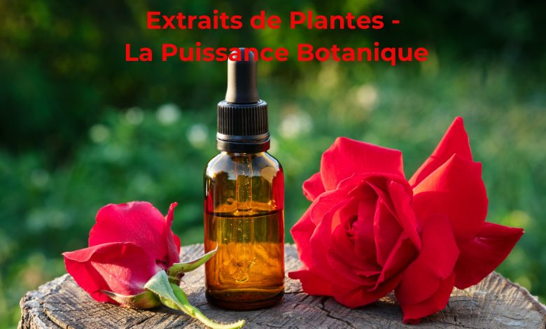 Extraits de Plantes - La Puissance Botanique